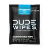 exclude|Fragrance Free DUDE Wipes on-the-go single pack